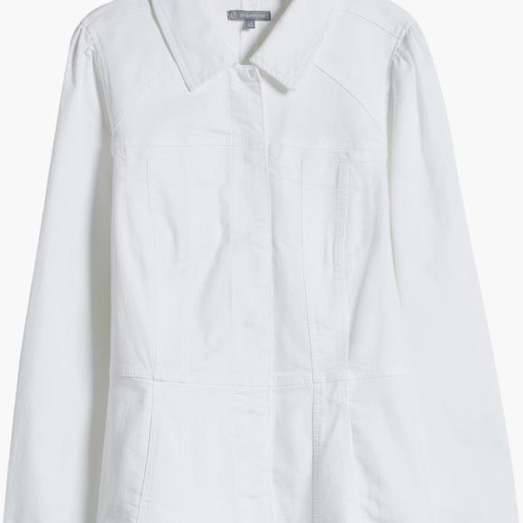 Wit & Wisdom Denim Peplum Jacket - Picture 3 of 8